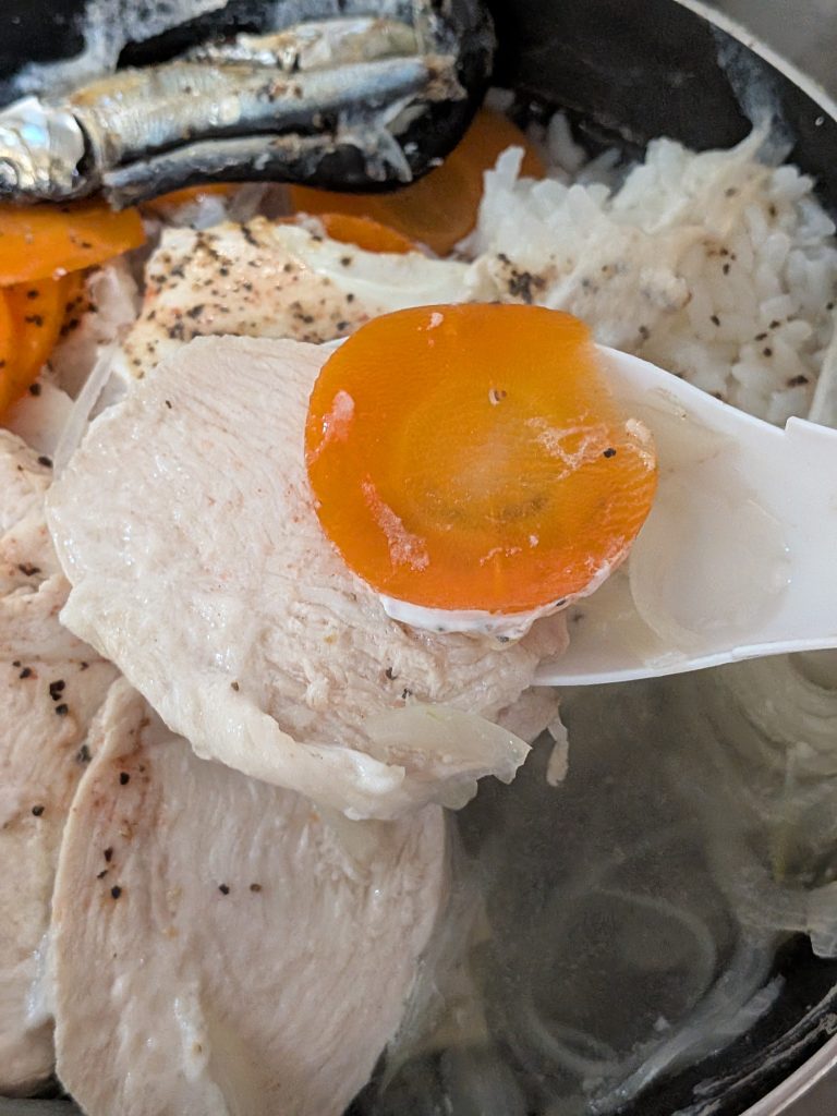 筋トレ食鶏雑炊